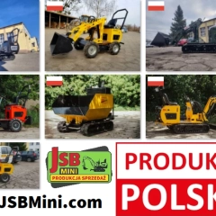 Ładowarka Koparka Wozidło - NOWE 2025 - Prosto od Producenta JSB POLSKA -