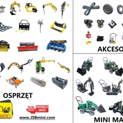Ładowarka Koparka Wozidło - NOWE 2025 - Prosto od Producenta JSB POLSKA -