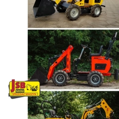 Ładowarka Koparka Wozidło - NOWE 2025 - Prosto od Producenta JSB POLSKA -