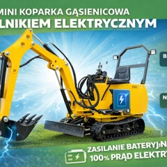 Elektryczna E Ładowarka E Koparka NOWE 2026 | Prosto od Producenta JSB MINI