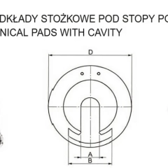 Podkład pod stopy podpór  żuraw, dźwig