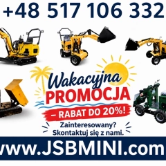 Osprzęt Rolniczy Budowlany + Koparka Ładowarka Wozidło POLSKIE